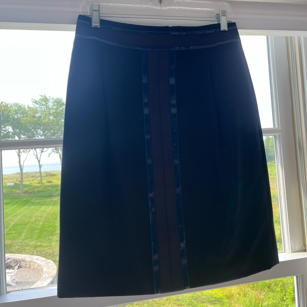 Tory Burch Skirt Navy Blue
